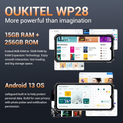 OUKITEL WP28 (15GB RAM + 256GB)